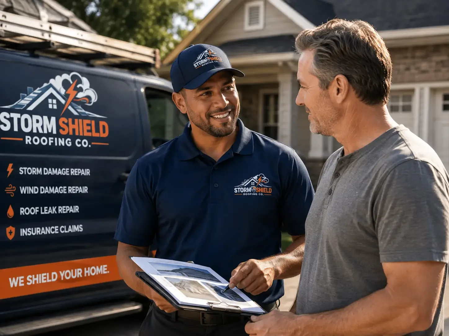 Storm Damage Roof Repair Lequire, OK FAQs