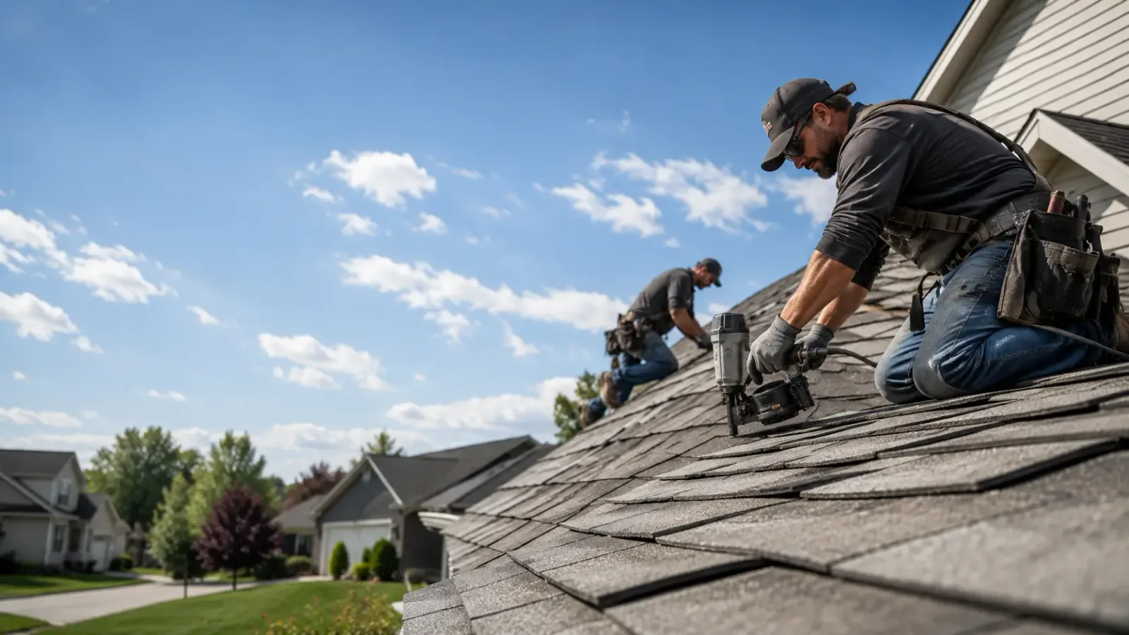Storm Damage Roof Repair in Lequire, OK near me